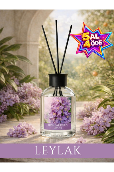 homeartplus Leylak Oda kokusu bambu esansiyel uçucu yağ 50 ml