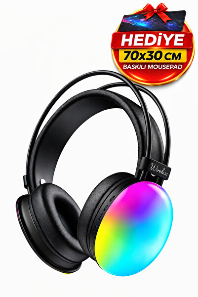 Zineets Mikrofonlu Kablosuz Bluetooth Uyumlu Oyuncu Kulaklığı Gaming Kulaklık...