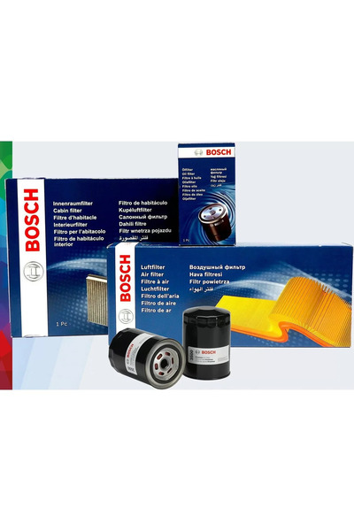 Bosch Honda Civic 1.6 Fd6 Filtre Bakım Seti 2007-2012 3lü