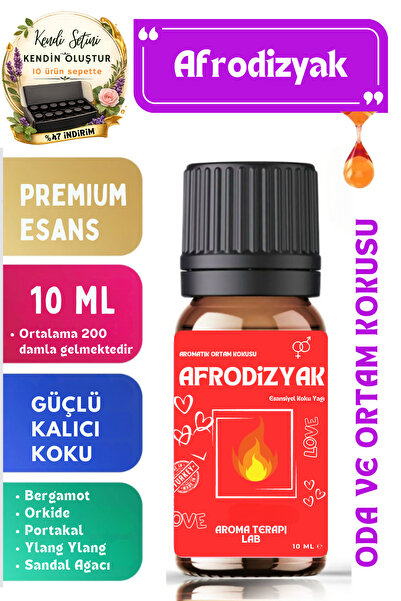 Aroma Terapi Lab Afro - Esansiyel Koku Yağı - Oda Ve Ortam Kokusu - Aromatik ...