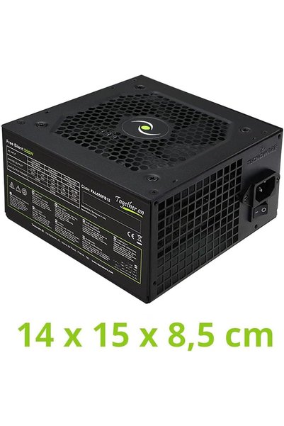 Tecnoware Power Systems - مزود طاقة Silent 550 ATX