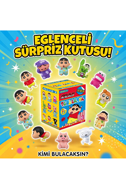 Natavanbutık Crayon Shin-chan Mikro Figür Serisi – Sevimli Mini Figür – Mini ...