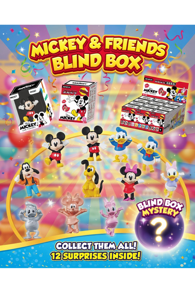 Natavanbutık 🍯 Disney Mickey Mouse Serisi Mikro Mini Figür – Mickey, Minnie,...