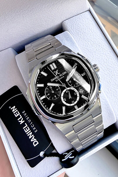 Daniel Klein ساعة يد رجالية أصلية من Gift مزودة بتقويم، مقاومة للماء حتى 3 ضغ...