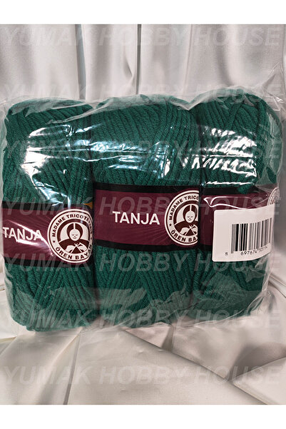 Ören Bayan TANJA Fir verde pentru tricotat manual 3 culori - 105