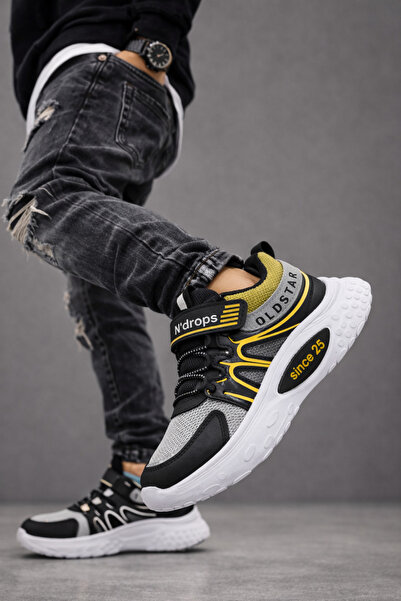 STOCON Pantofi sport unisex pentru copii Filet cu talpă ortopedică moale snea...