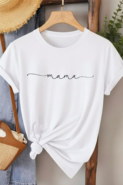 l'eivor Mama printed Mother T-shirt