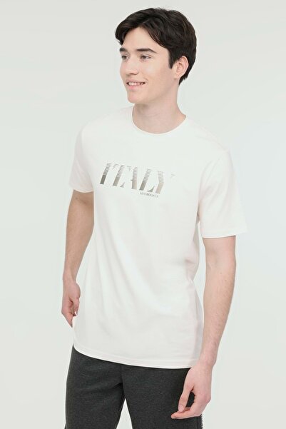 lumberjack 101570724 ml Owen 11thl1067 4fx Men's T-shirt A101570724 Off White