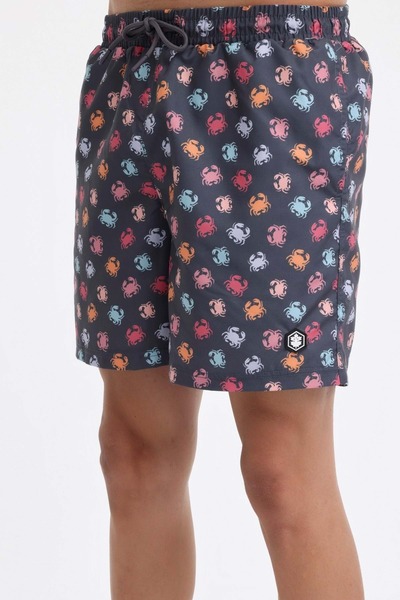 lumberjack Ανδρικό θαλάσσιο σορτς ML WERNER 19DS1040 4FX - Anthracite