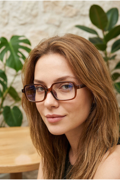 MONAL MIUW Mavi Işık Korumalı Blue Block Optik Uyumlu Camları Değişebilir 49 ...