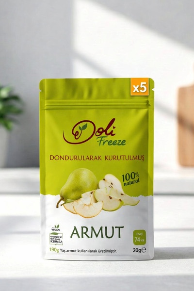 Doli Freeze Dondurularak Kurutulmuş Armut 20gr - 5'li Set