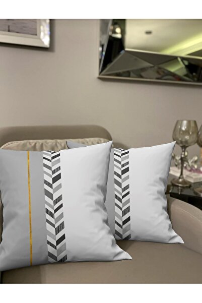 Ardizayn Vektor (sivo) Digitalna štampa komad 2 komada Somot tkanina Navlaka ...