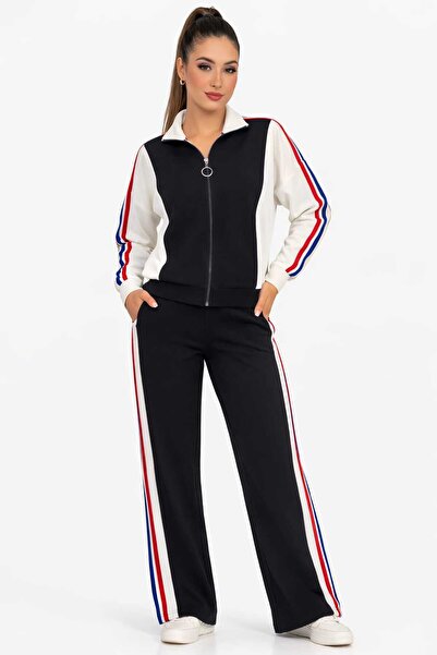 lubiti ΣΕΤ ΦΟΡΜΑΣ ΑΘΛΗΤΙΚΗΣ ΣΤΟΛΗΣ ΑΠΟ ΥΦΑΣΜΑ MODAL ΜΕ ΛΕΠΤΟΜΕΡΕΙΕΣ ΚΑΙ ΡΙΓΕΣ