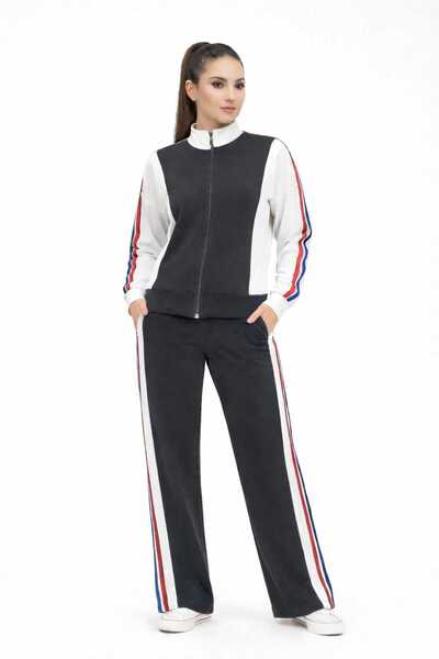 lubiti ΣΕΤ ΦΟΡΜΑΣ ΑΘΛΗΤΙΚΗΣ ΣΤΟΛΗΣ ΑΠΟ ΥΦΑΣΜΑ MODAL ΜΕ ΛΕΠΤΟΜΕΡΕΙΕΣ ΚΑΙ ΡΙΓΕΣ