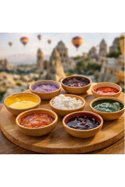 ATHSTORE Kapadokya Çömlek 6 lı Çerezlik & Sosluk & Reçellik & Kahve Yanı Loku...