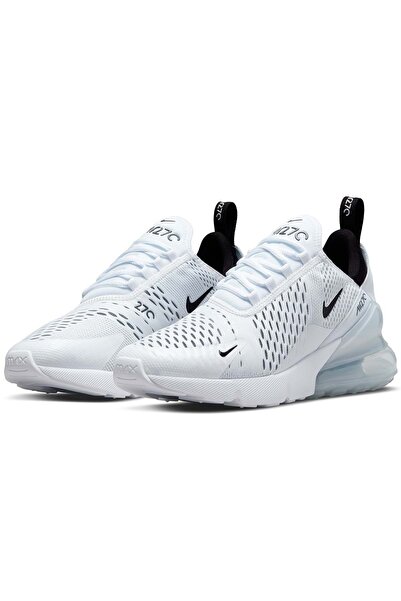 Nike Air Max 270 HJ3222 AH8050 Sneaker Unisex Spor Ayakkabı BEYAZ-SİYAH