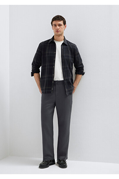 Mavi Erkek M0010557-85540 Dokuma Pantolon Koyu İnci Krem