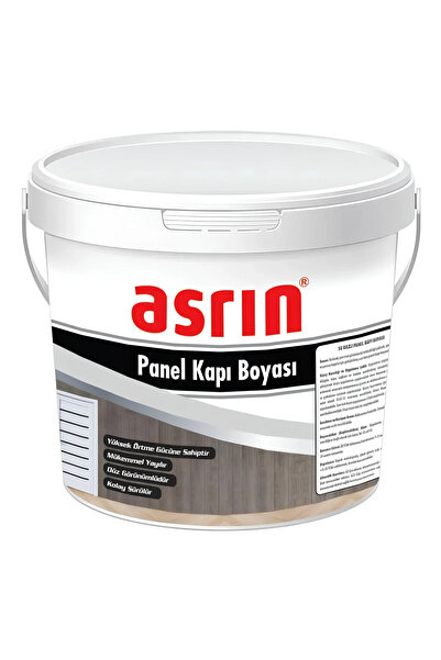 ASRIN Panel Kapı ve Ahşap Boyası Beyaz 2.5 Kg-Su Bazlı-Kokusuz-Kolay uygulanı...