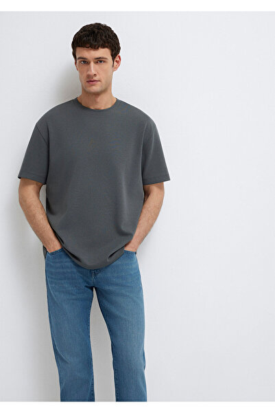 Mavi Tricou Negru Antracit Croială Lejeră / Croială Confortabilă 0612731-70088