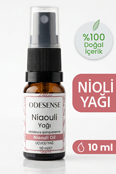 ODESENSE Niaouli Uçucu Yağı 10 ml Sprey Kapaklı Nioli Yağı %100 Saf Doğal Uçu...