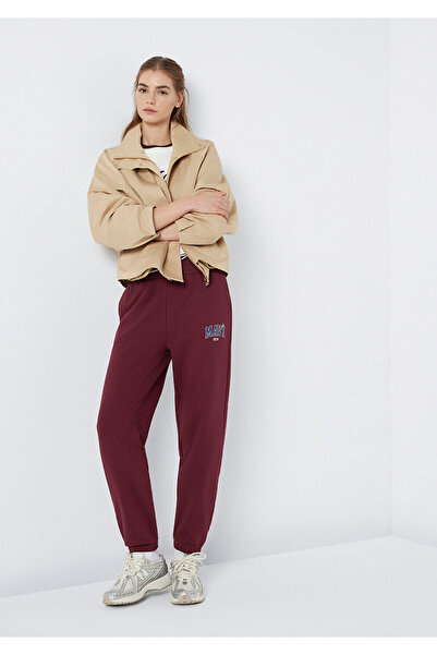 Mavi Pantaloni de trening roșii cu logo imprimat 1010757-90705