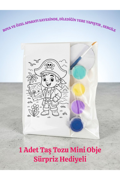 sharp&art Chinese Tiles Painting for Children, Stick on Paints and Wall Art, ...
