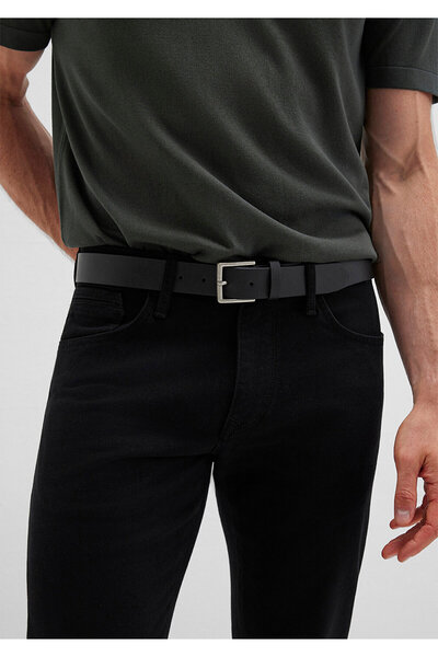 Mavi Black Faux Leather Belt 0911876 -900