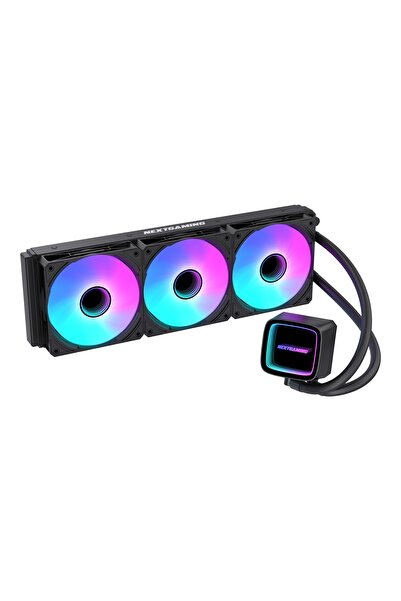 Next Gaming NG-360 Nitro Cool 360mm ARGB Fanlı Sıvı CPU Soğutucu Siyah