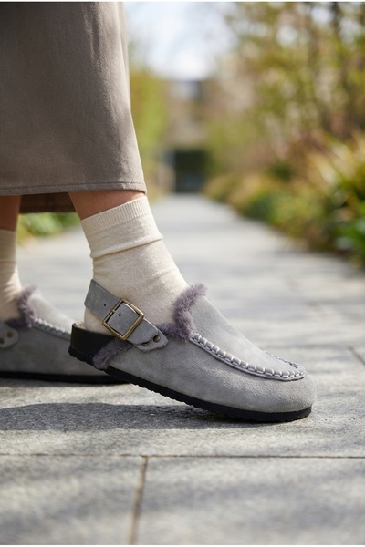 Manijero ®   Seria Premium ALBA Kürlü piele naturală Soft Footbed Cu față înc...