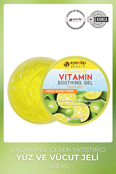 Eyenlip Beauty Yeşil Limon Özlü Vitamin Yatıştırıcı Jel Yüz ve Vücut 300 ml