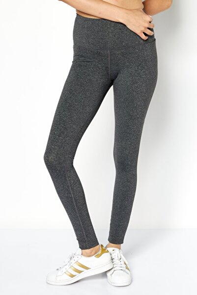 Reebok Women Sportswear Fit Brand Logo Training Tight, Grey