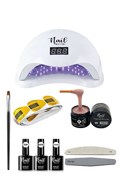 Nail Master Protez Tırnak Uv Jel Seti Cihazlı