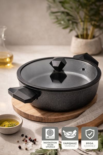 Kitchen Life Gigilli Gal Diamond Roasting Pot 26 cm