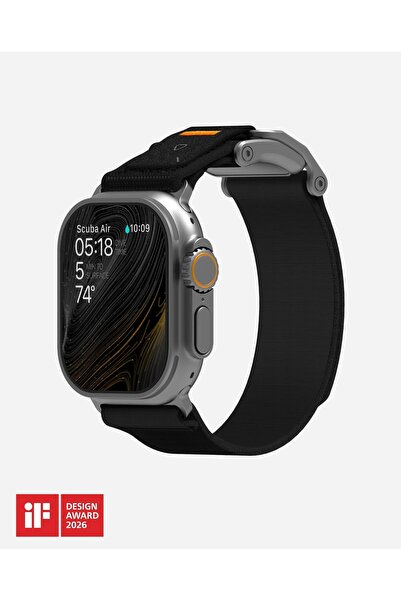 Aulumu ساعة ألترا 1-2 وسلسلة 10/9/8/7/6 متوافقة مع حزام مغناطيسي نحيف (A11)