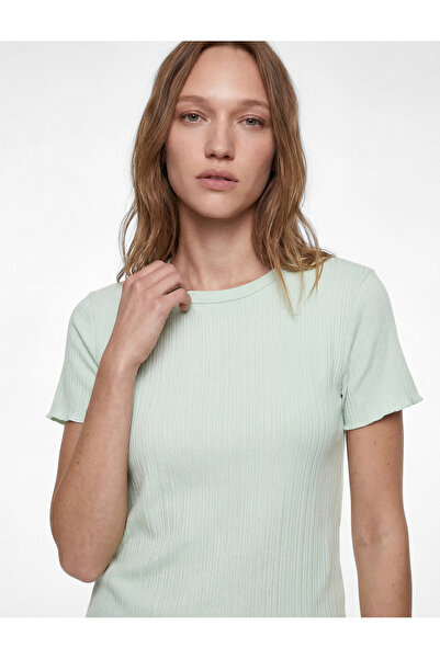 Koton Μπλουζάκι με κοντό μανίκι Μοντάλ T-Shirt Πιτζάμα Τοπ