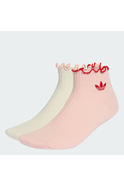 adidas 1/4S 2P Ruffle Kadın Spor Çorap KR3430