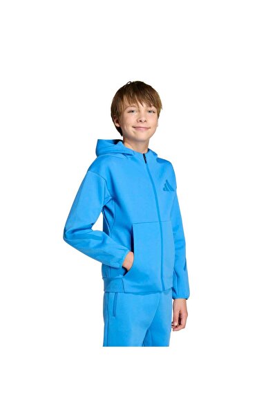 adidas J Z.N.E.Fz Unisex Genç Spor Sweatshirt KC1948