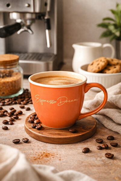 Tohana Espresso Dream Modern Porselen Kupa 200 ml