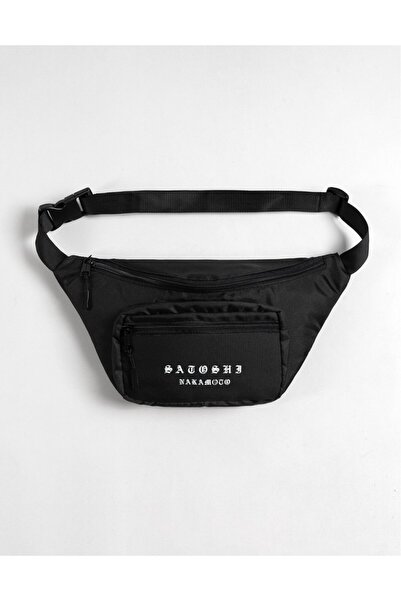 NFTR حقيبة خصر كبيرة للرجال من ساتوشي ناكاموتو