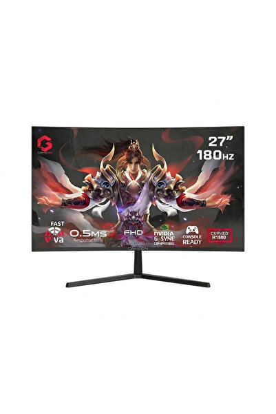 GAMEON شاشة ألعاب منحنية GC 27 F 180 VA Pro Series مقاس 27 بوصة بدقة FHD