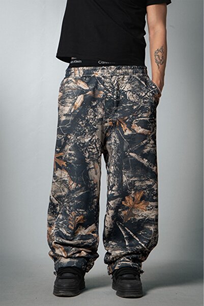 Crupt Studio Real Tree Stoperli Wide Leg Sweatpant Men's Sweatpants