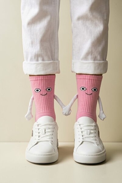 Esinti Hand-Holding, Hand-Grabbing, Magnetic Friendship Socks, Single Pair of...