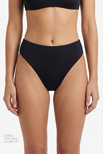 Penti Black Minimal Slip Bikini Bottom