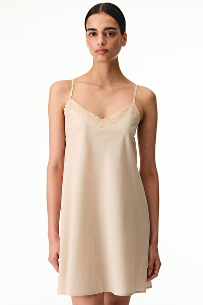 Penti Beige Belle Cotton Piece Nightgown