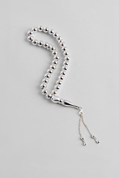 So CHIC... Modern Design 19 cm Silver Prayer Beads