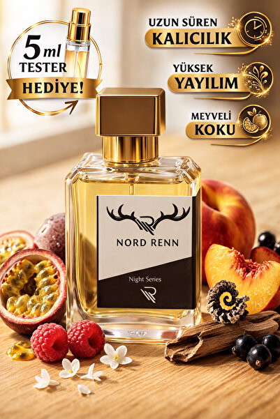 NORD RENN NG701-Unisex – Kirke muadili | Meyveli Egzotik & Miskli Koku | Kalı...