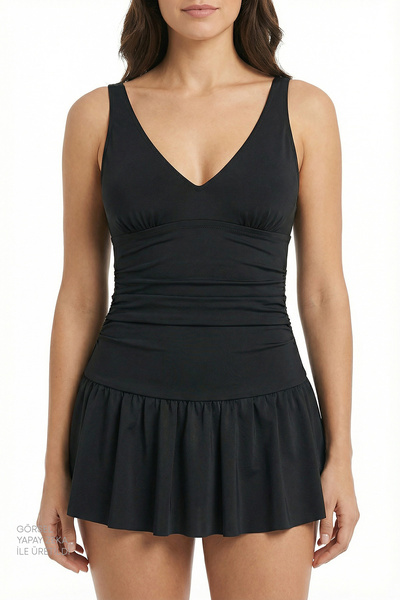 Penti Siyah Etekli Mayo