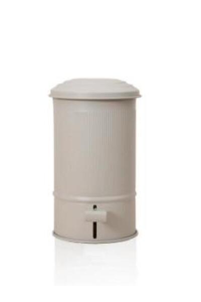 The Mia Stripe Mutfak Ve Banyo Çöp Kovası Bej 5 Lt STP0025