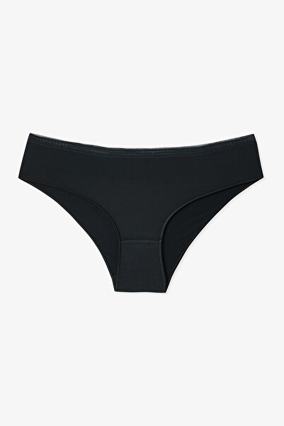 Penti Black Easy Trim Regular Waist Hipster Panties
