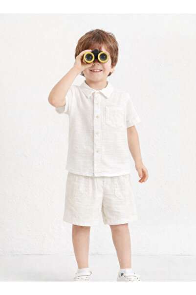 luay ® 100% Linen Shirt & Pant for Kids | Stylish Short-Sleeve Shirt & Comfy ...